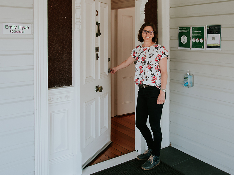 Emily Hyde, Principal Podiatrist of Hyde Podiatry, Launceston